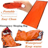 Outdoor Life Bivy Emergency Sleeping Bag Thermal Keep Warm Waterproof Mylar First Aid Emergency Blanke Camping Survival Gear