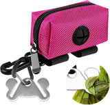 Hands-Free Dog Walking Set – Poop Bag Dispenser & Waste Bag Holder | Leash Attachment for Easy Pet Cleanup