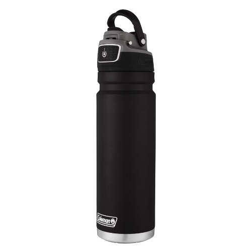 Coleman FreeFlow Auto-Seal Stainless Steel Water Bottle – Leak-Proof & Insulated for Travel & Outdoors