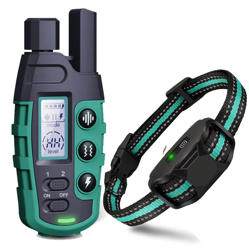 3300ft Electric Dog Training Collar – Waterproof Remote for 5-120lbs Dogs, Shock & Vibration Modes